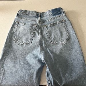 Abercrombie and fitch dad high rise jeans
